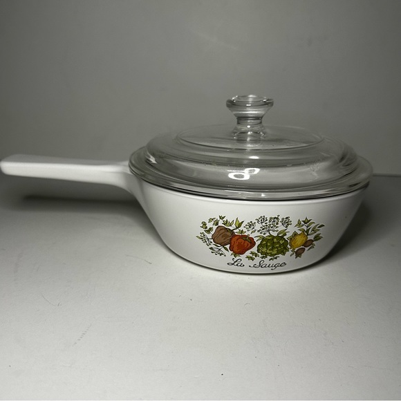 Vintage Corningware "La Sauge" Spice of Life P-81-B Saucepan with Lid - Picture 2 of 8